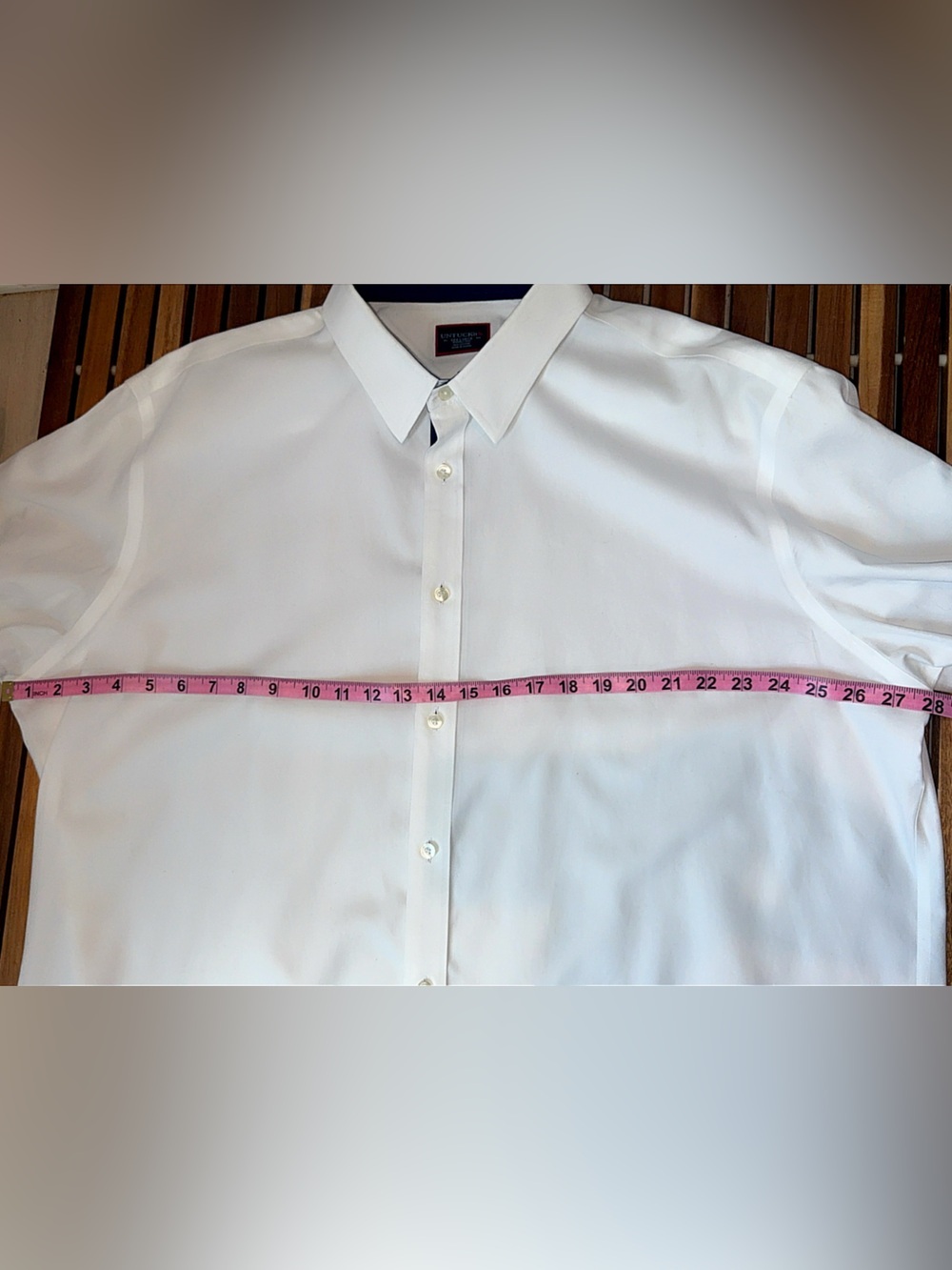 New UNTUCKit Wrinkle Free Las Cases shirt Men’s tall reg fit XXXL 3XL white $109 - Picture 11 of 13